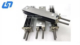 Титанов анод с Pt-Ir покритие за водна електролиза